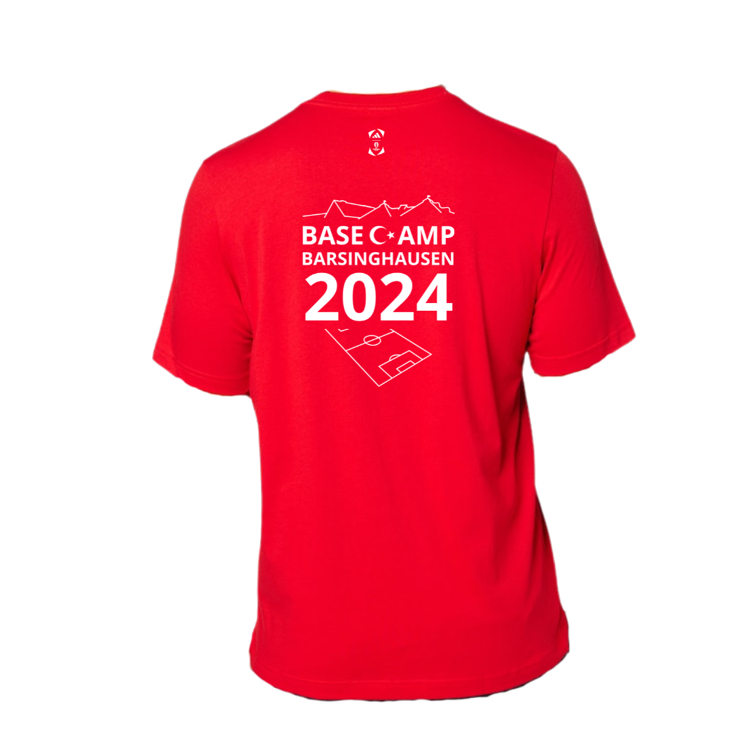 Adidas Event-Shirt Türkiye EM 2024 Base-Camp Barsinghausen